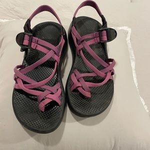 Chaco Sandals Pink Z Strap